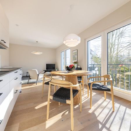Ferienwohnung Strom Acht - Modern Frisch Inkl Stellplatz, Balkon - 200M Zum Alten Strom Rostock Ngoại thất bức ảnh