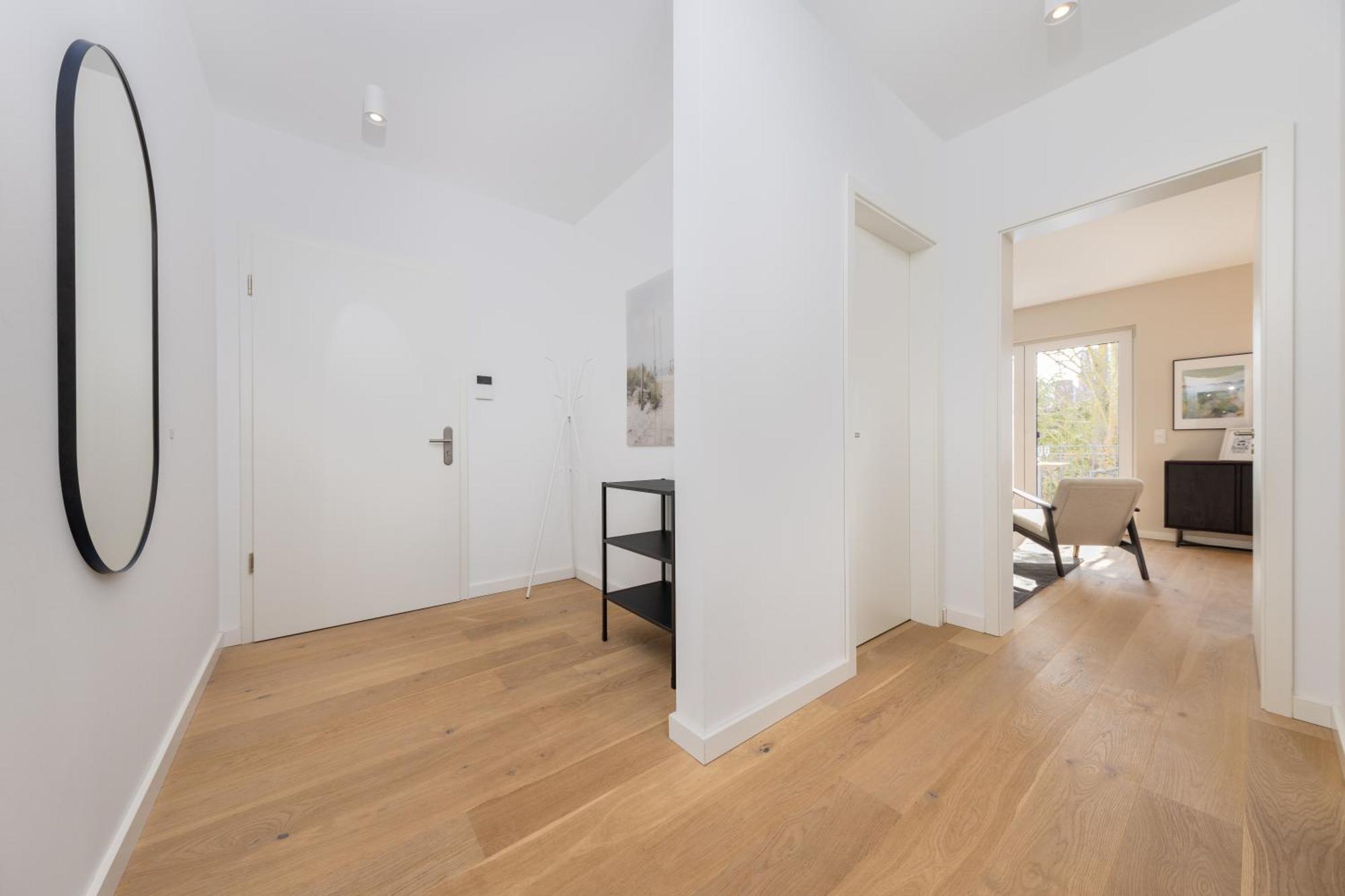 Ferienwohnung Strom Acht - Modern Frisch Inkl Stellplatz, Balkon - 200M Zum Alten Strom Rostock Ngoại thất bức ảnh